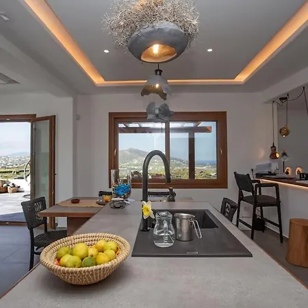 Villa Ktima Lipsi, Panorama Pool Views *