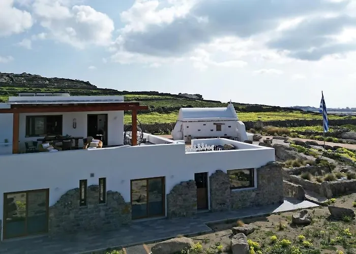 Ktima Lipsi, Panorama Pool Views Βίλα Κλουβάς