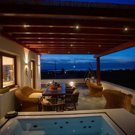 Ktima Lipsi, Panorama Pool Views Villa *