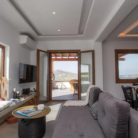 Ktima Lipsi, Panorama Pool Views ヴィラ *